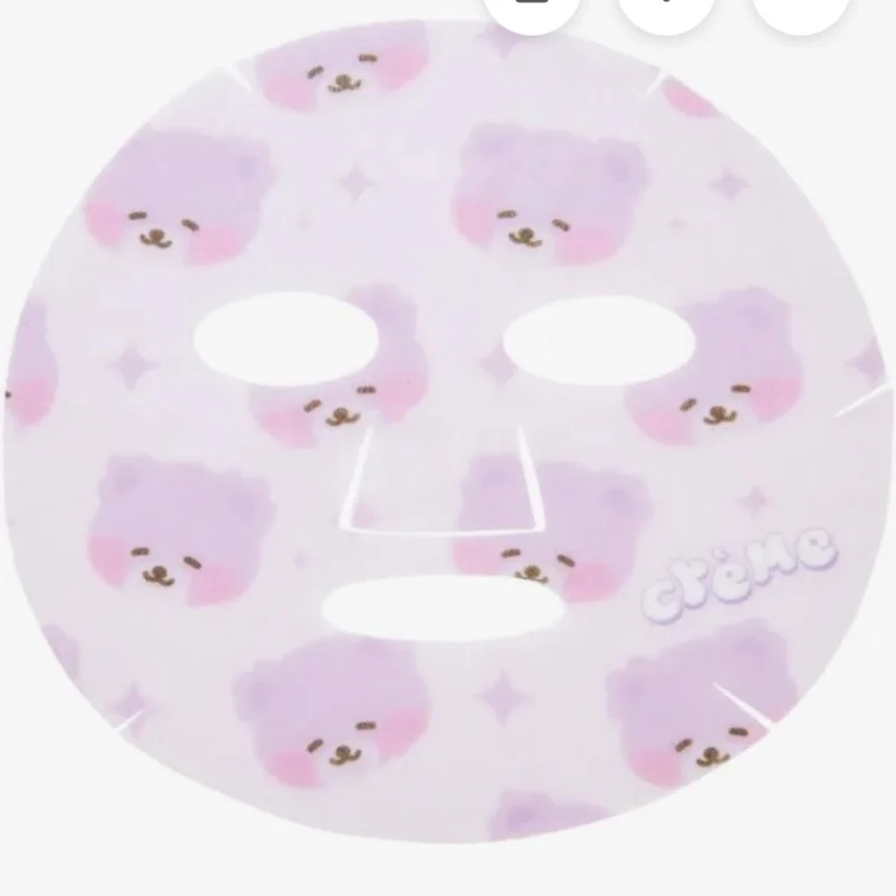 💕NWT The Crème Shop Beary Soft Skin Sheet Mask Hydrating Essence set of 3